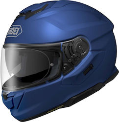 Shoei GT-AIR 3 Matt Metallic Blue Cască de motocicletă Față întreagă ECE 22.06 1700gr cu Pinlock și vizor solar