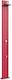Status Design Pool Shower Solar Aluminum Red