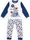 Chicco Kinder Schlafanzug Winterlich Blau