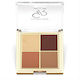 Golden Rose Lidschattenpalette Matt in fester Form 06 Sunset Date 8.8gr