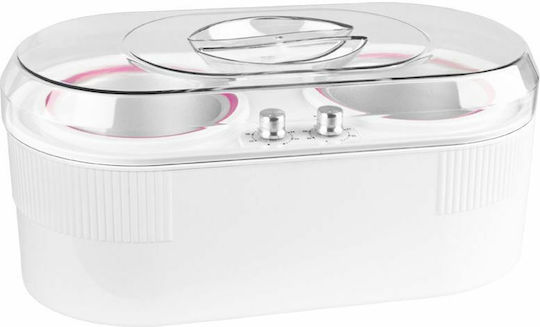 Natural Care Professional Doppelter Wachswärmer für Kerzen Roll on 400ml mit Gestell 350W