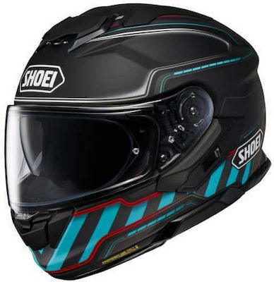 Shoei GT-AIR 3 Discipline TC-2 Мотоциклетна Каска Цяло лице ECE 22.06 1700гр с Pinlock и Sunvisor