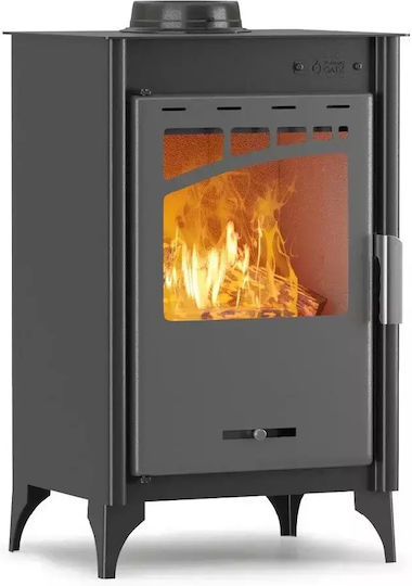 Thermogatz 8 Ceramic Wood Stove 8.09kW Gray