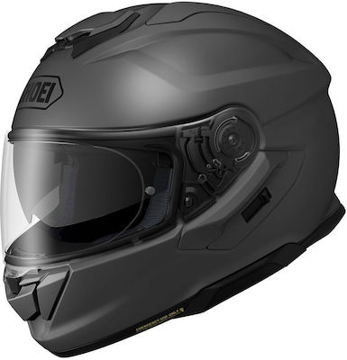 Shoei GT-AIR 3 Matt Deep Grey mat Cască de motocicletă Față întreagă ECE 22.06 1700gr cu Pinlock și vizor solar 57