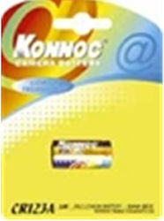 Konnoc Μπαταρία Λιθίου CR123A 3V 1τμχ