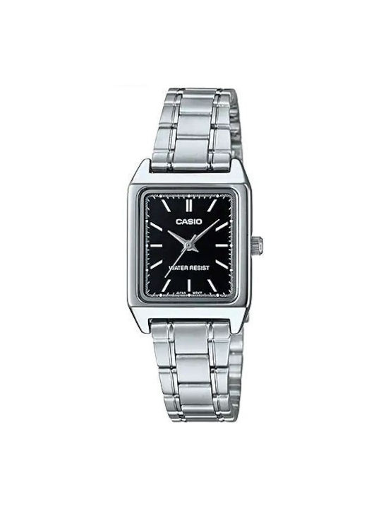 Casio Collection Watch with Silver Metal Bracelet