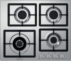 Neox Υγραερίου Ασημί FQ604VTGLΧ GPL