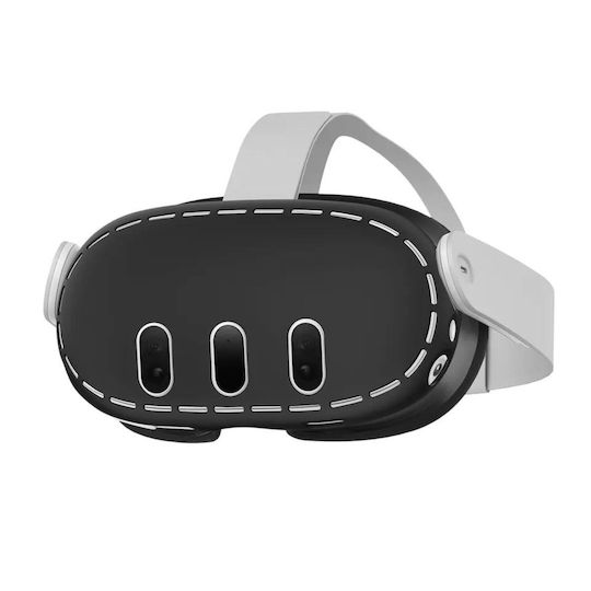 Vortex Virtual Reality VR Корица за Meta Quest 3 в Черен Цвят