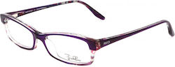 Emilio Pucci Damen Acetat Brillengestelle mit Rezept Lila Emilio Pucci Damen Acetat Brillengestelle mit Rezept Lila