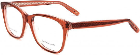Bottega Veneta Femei Plastic Rame Ochelari Roz