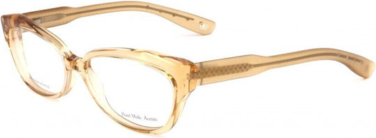 Bottega Veneta Plastic Eyeglass Frame Cat Eye Brown