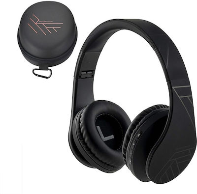 PowerLocus P2 Wireless/Wired Over Ear Headphones Blacα