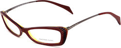 Alexander McQueen Femei Plastic Rame Ochelari Galben Alexander McQueen Femei Plastic Rame Ochelari Galben
