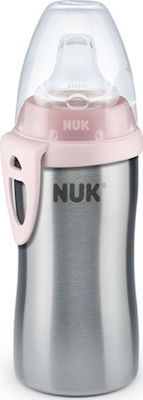 Nuk Action Cup Educational Sippy Cup Plastic Pink for 12m+m+ 230ml