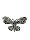 Pin aus Silber Weiß