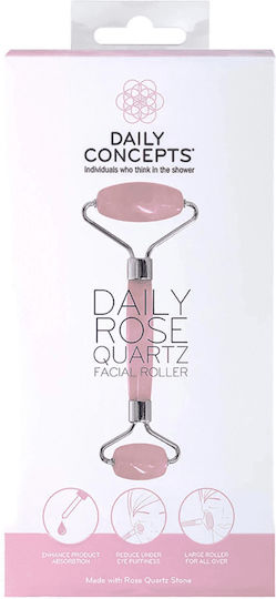 Daily Concepts Gesicht-Roller aus Rosenquarz 1 Stück