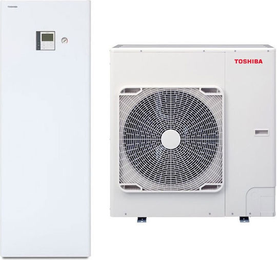 Toshiba Αντλία Θερμότητας 9kW Μονοφασική 65°C Split