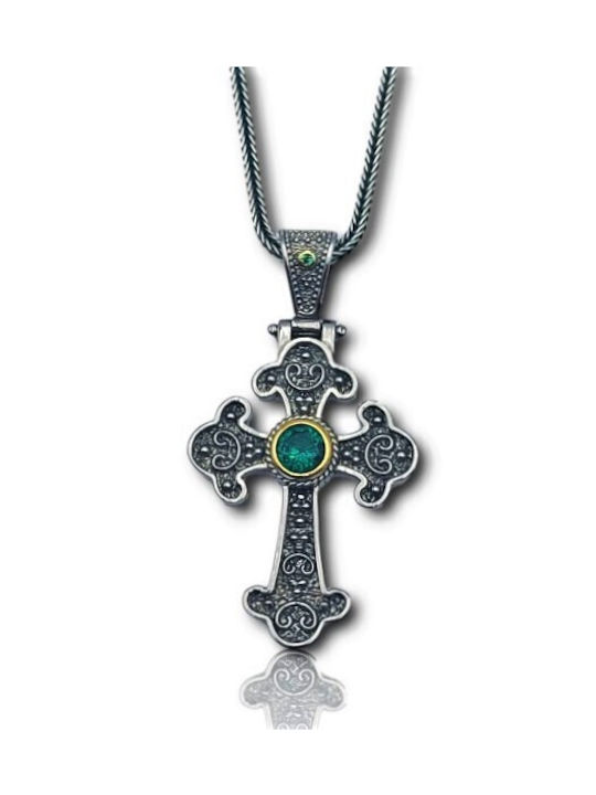 Byzantinisch Kreuz mit Kette