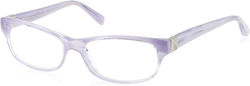 Hogan Plastic Eyeglass Frame Purple