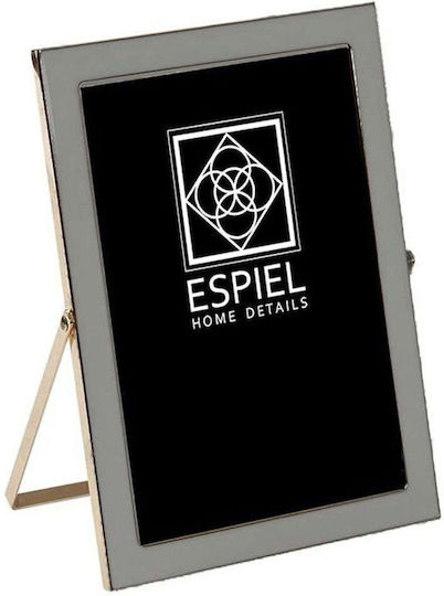 Espiel Espiel Metallischer Fotorahmen mit Grauem Rahmen 3 Stück