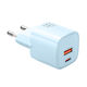 Mcdodo Încărcător Fără Cablu GaN cu Port USB-A și Port USB-C 33W Albastru (CH-0154)