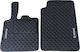 3Lines Front Mats 2pcs Smart 451 Black / Blue