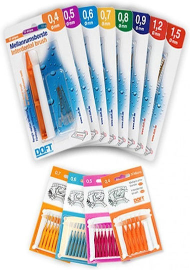 Doft Travel Interdental Brushes 5pcs