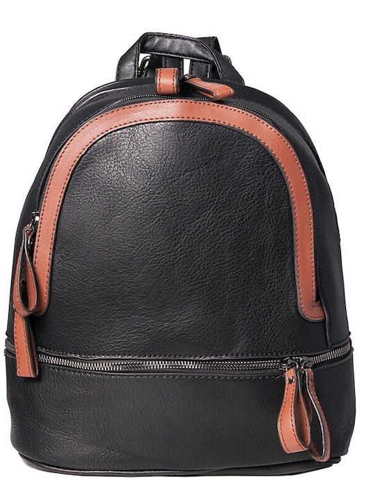 V-store Damen Tasche Rucksack Schwarz