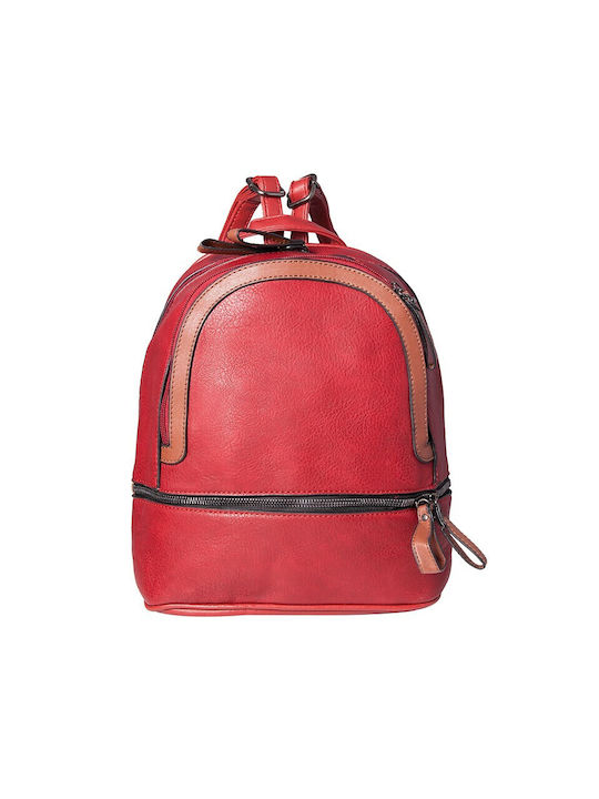 V-store Women's Bag Backpack Red