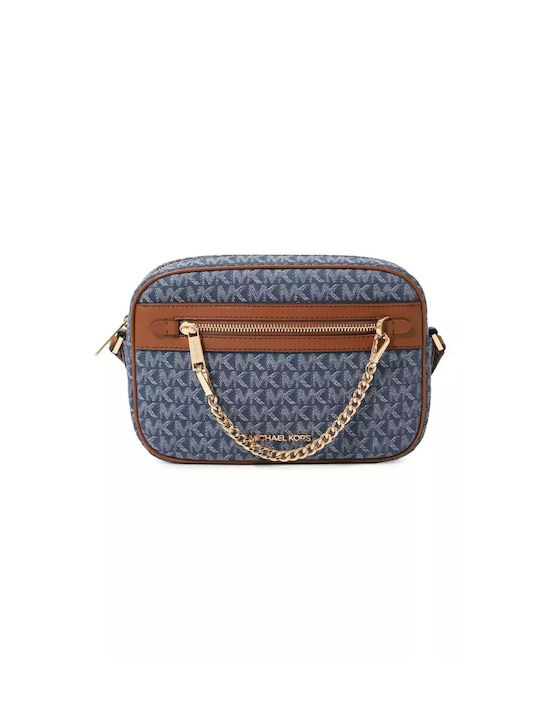 Michael Kors Leather Women's Bag Shoulder Blue