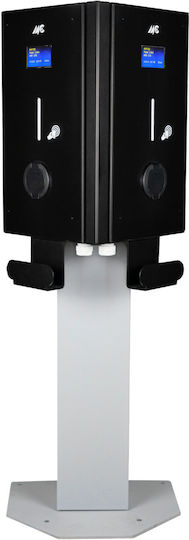 Mc Chargers Prisma Floor Standing Three-Phase 2x22kW Charging Station Type 2 (PRISMA2x22CSΒ)