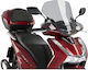 Puig Затъмнен визьор Мотоциклет за Honda SH 150 - Ш 150 / SH 350 - Ш 350 / Скупи 21112H