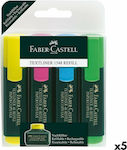 Faber-Castell Μαρκαδόροι 5τμχ