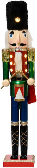 Kaemingk Weihnachts-Nussknacker Mehrfarbig aus Hölzernes Höhe 76cm.