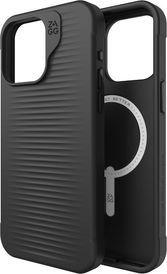 Zagg Snap Back Cover Πλαστικό Μαύρο (iPhone 15 Pro Max)
