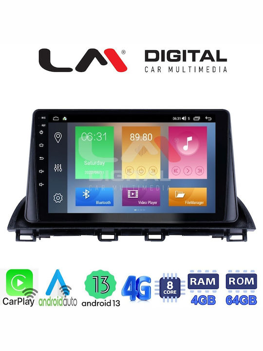 LM Digital Car Audio System for Mazda CX-4 2014 > (Bluetooth/USB/WiFi/GPS/Apple-Carplay/Android-Auto)