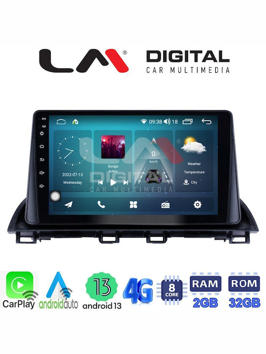 LM Digital Car Audio System for Mazda CX-4 2014 > (Bluetooth/USB/WiFi/GPS/Apple-Carplay/Android-Auto)