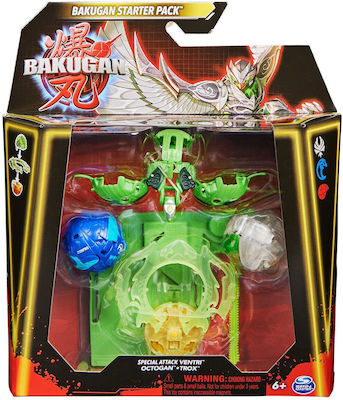 Spin Master Παιχνίδι Μινιατούρα Bakugan Starter Pack Special Attack Ventri Octogan