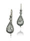 Earrings made of Silver with Stones