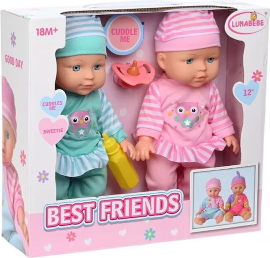 Martin Toys Σετ με Μωρό Κούκλα για 1.5+ Ετών 29 εκ.