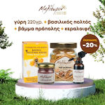 Μελίδωρον Μέλι Γύρη 220gr & Βασ. Πολτός 13gr - Βάμμα Πρόπολης 30ml - Κεραλοιφή 30gr 263gr 6587183