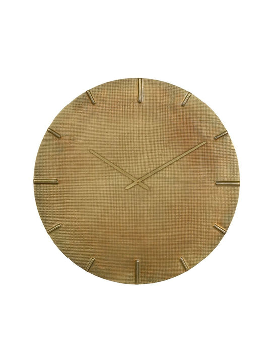 BigBuy Wall Clock Metallic Ø74cm