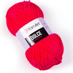 YarnArt Dolce Chunky Μικροπολυεστέρας Ροζ 120m ...