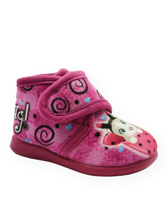 Childrenland Anatomic Kids Slippers Boots Fuchsia