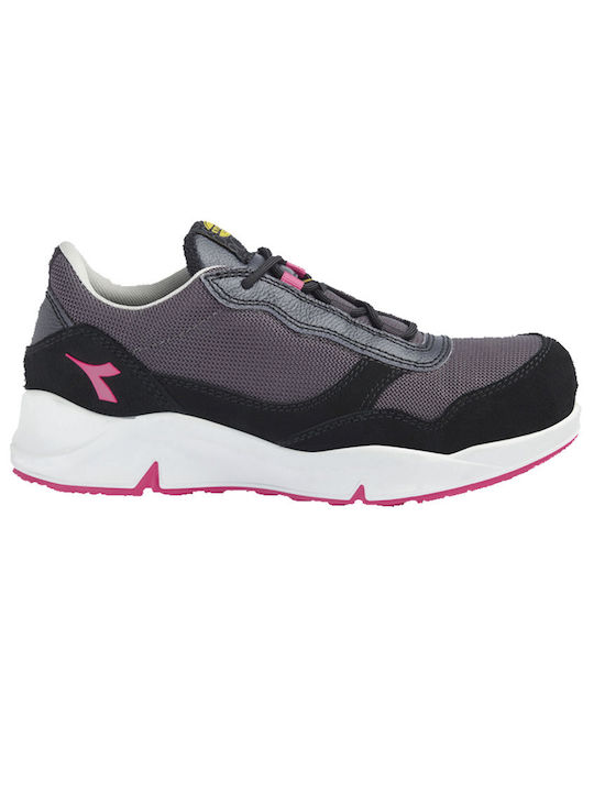 Diadora Low Safety Gray with Certification P, FO ,SR