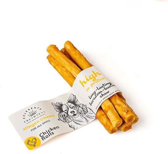 Celebrate Freshness Celebrate Sticks für Hunde Mittelgroße Rassen mit Huhn 12.5cm 35gr 5Stück