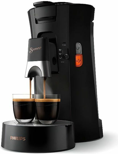 Philips Senseo Kapsel-Kaffeemaschine Senseo Druck 1bar Schwarz