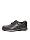 Leder Herren Freizeitschuhe Schwarz
