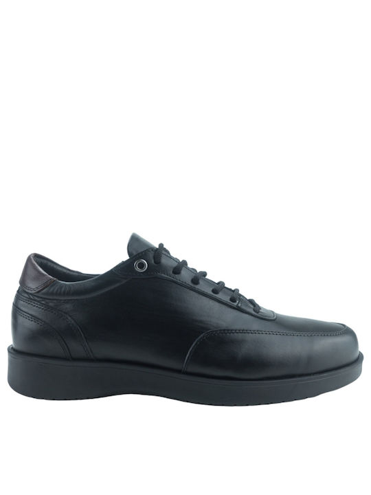 Steve Kommon Men's Casual Shoes Black