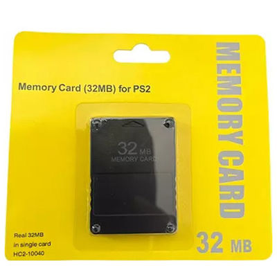 Memory Card 32Mb για Playstation 2 Card de memorie pentru PS2 în culoarea Negru